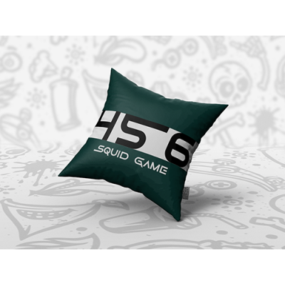 Декоративна възглавница SQUID GAME - Player 456